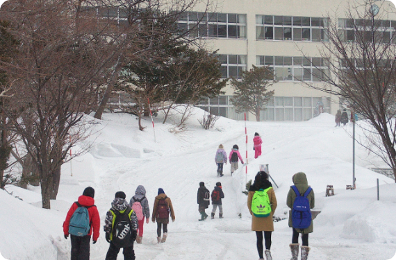 公共施設・学校の除雪